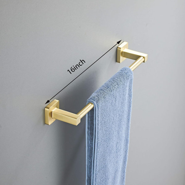 Masoter Bathroom Hardware Set 4 Pieces,Towel Bar Set Stainless Steel